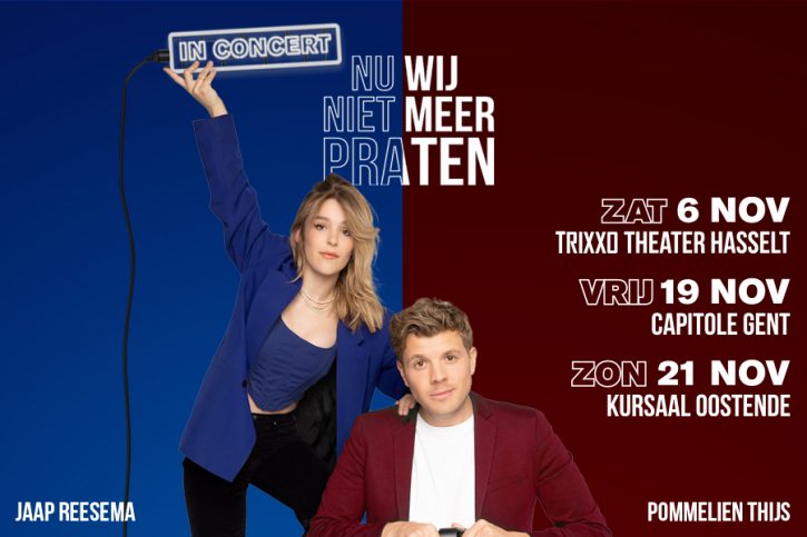 Jaap Reesema & Pommelien Thijs — Nu Wij Niet Meer Praten | GraciaLive